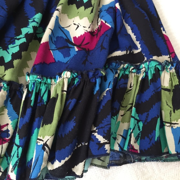 Aztec Ruffle Tunic Top - Picture 8 of 8